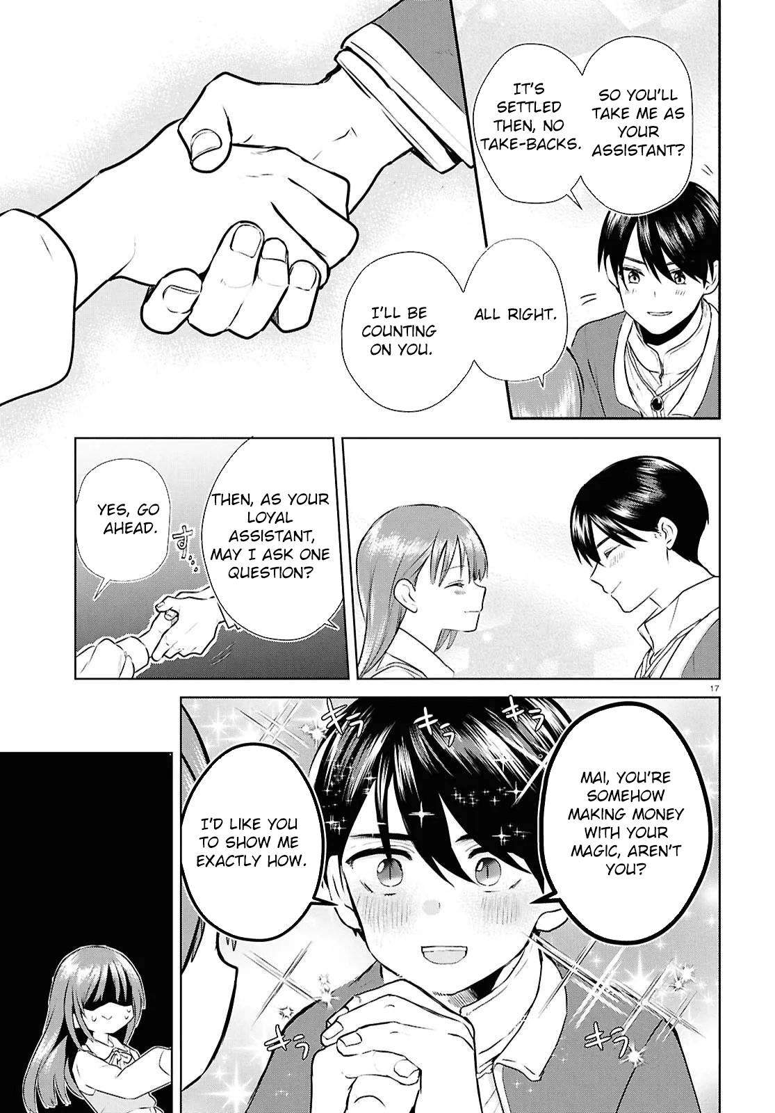 The Hideaway Café: The Mage by Accident and the Visiting Royal Secretary Chapter 9 Page 17